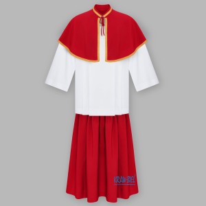 Peleryna i spódnica ministrancka 